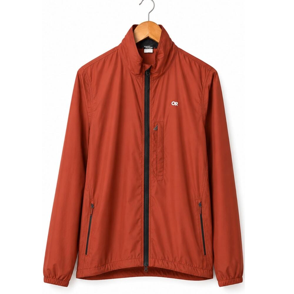 Outdoor Research Windbreaker Hadron Jacket Burnt Orange Outdoor Performance